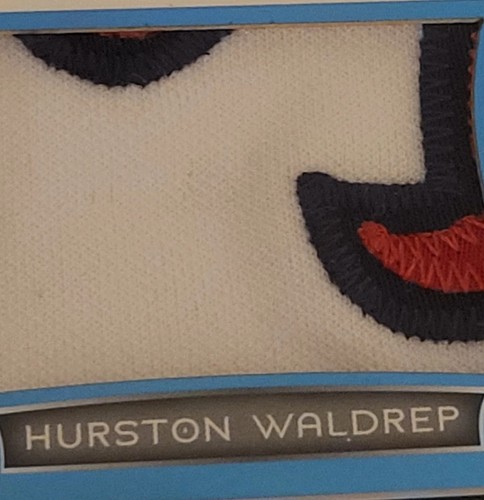 2023 Leaf Trinity Jersey Patch Auto /49 Hurston Waldrep Atlanta Braves (RC) - Picture 2 of 6