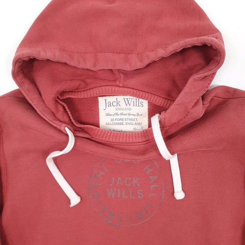 JACK WILLS Hoodie Cotton Jumper Sweatshirt Mens M - Picture 2 of 7