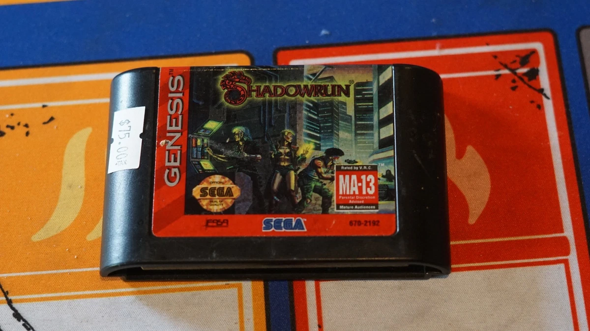 Shadowrun SEGA 1994 Video Games for sale | eBay