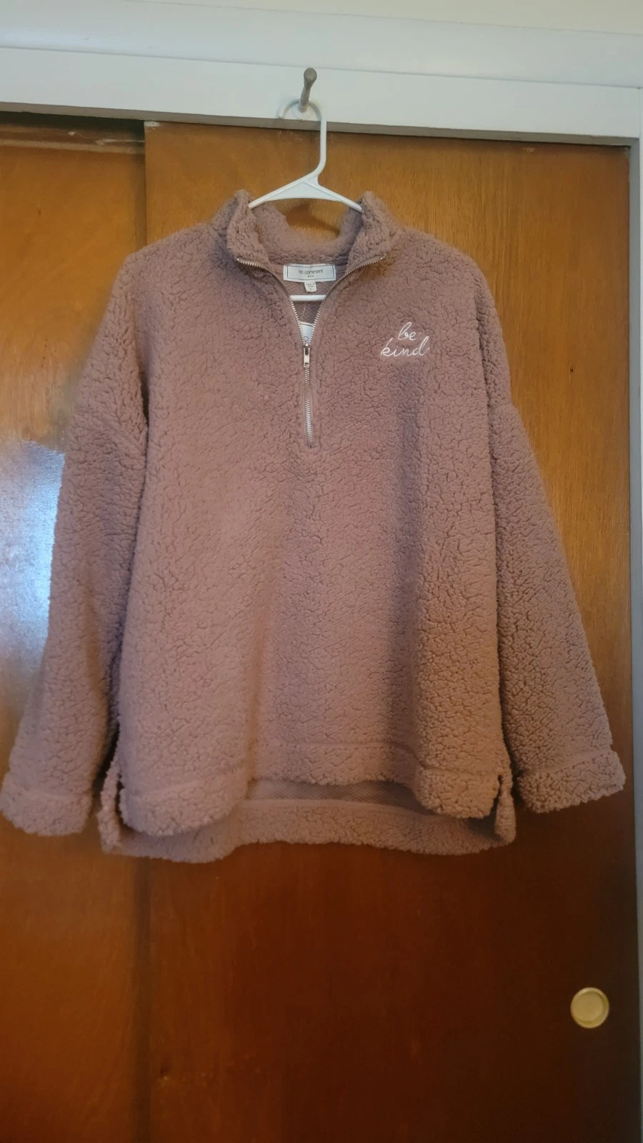 No Comment NY. LA Be Kind New with tags Unworn. Size: XL. Color: Rose Powder - product detail image 1