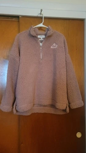 No Comment NY. LA  Be Kind New with tags Unworn. Size: XL. Color: Rose Powder video thumbnail