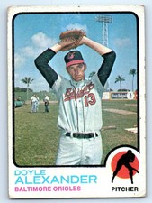 1973 Topps #109 Doyle Alexander Baltimore Orioles