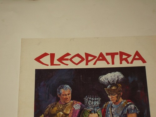 CLEOPATRA - PROGRAMA DE PELÍCULAS - ELIZABETH TAYLOR - Imagen 3 de 5