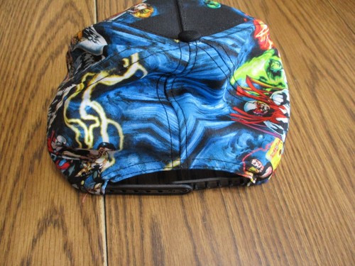 GORRA DE PELOTA DE LA LIGA DE LA JUSTICIA DE MARVEL GORRA DE CAMIONEROS AJUSTABLE - Imagen 4 de 7