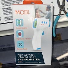 Mobi Non-Contact Thermometer with Colored Indicator Lights