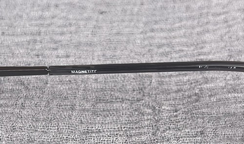 Brille Metall Rechteck Silber/Nickel 51-18-140 Magnetitt. NUR RAHMEN BB13 - Bild 7 von 8