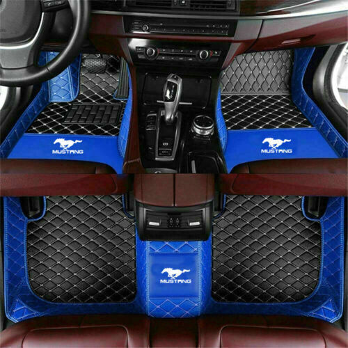 Fit For Ford Mustang 2000-2023 Custom Car Floor Mats Luxury Carpets Waterproof - Picture 6 of 35
