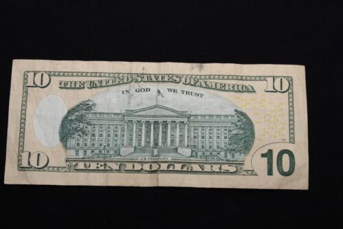 BIRTHDAY NOTE - 10$ CIRCULATED - MARCH 18, 1997 - FANCY & LUCKY - SERIES 2013 - Picture 2 of 2