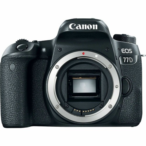 Canon EOS 77D 24.2 MP Digital SLR Camera - Black (Body Only) - Picture 1 of 1