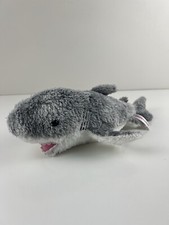 Aurora World Shaggy Great White Shark Stuffed Animal Plush Fuzzy Plush Toy Gift