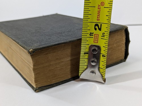 ✝️Holy Bible Hardback American Bible Society 1962? King James KJV Compact - Imagen 6 de 18