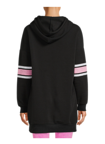 Túnica universitaria de gran tamaño pulóver negra talla XL No Boundaries para mujer junior - Imagen 3 de 5