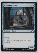 MTG Silent Observer Shadows over Innistrad (SOI) Common Magic #086/297 Unplayed