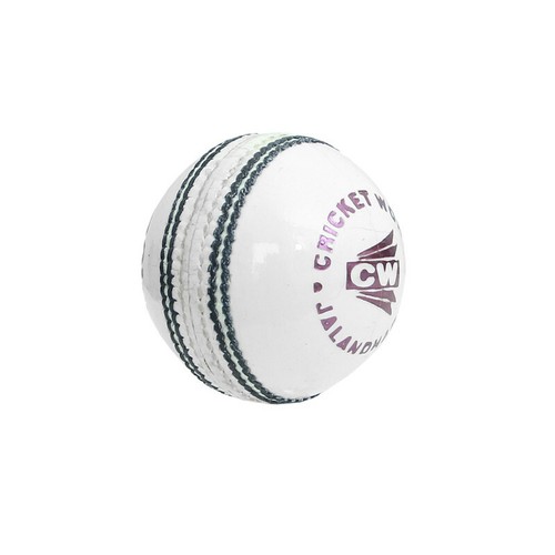 Crown Calidad Premium CUERO 4 Piezas 156gm 50+ OVERS Bola de Cricket Blanca 4 Bolas - Imagen 3 de 4