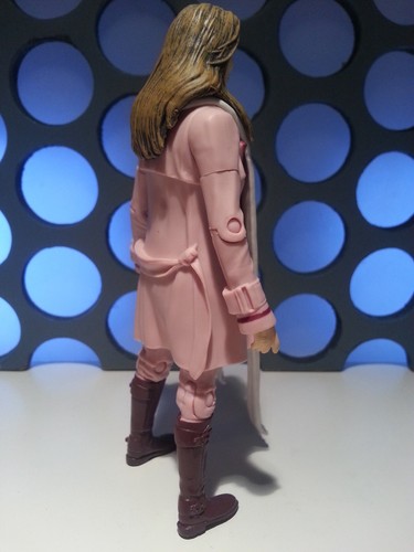 Doctor Who Romana Destiny of the Daleks Pink Coat White Scarf Classic 5" Figure - Picture 5 of 8