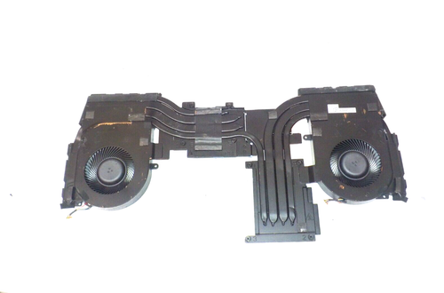 Dell OEM Alienware Area-51m CPU / Graphics Cooling Heatsink Fan AMI09- FY4CJ - Photo 2/5