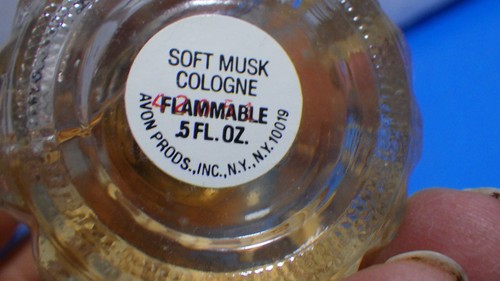 Vintage Avon soft Must Cologne .5oz full or near full splash bottle only - Picture 3 of 3