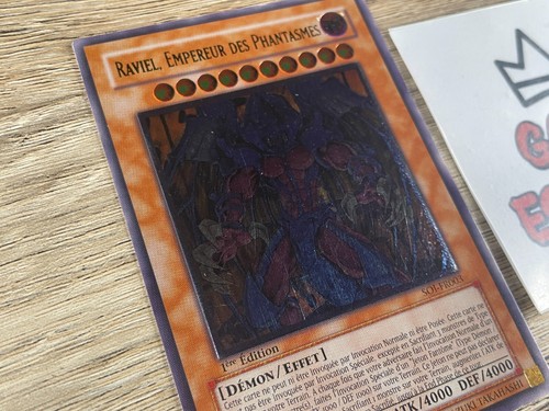 Yu-Gi-Oh! Raviel, Empereur des Phantasmes SOI-FR003 Ultimate Rare 1ere Edition - Imagen 3 de 6