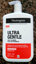 Neutrogena Ultra Gentle Daily Cleanser for Acne Prone Skin Pro-Vitamin B5. 16oz
