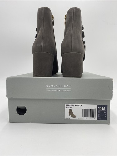 Para mujer Rockport Movimiento Total Oaklee con volantes al tobillo gamuza talla 10M - Imagen 11 de 12