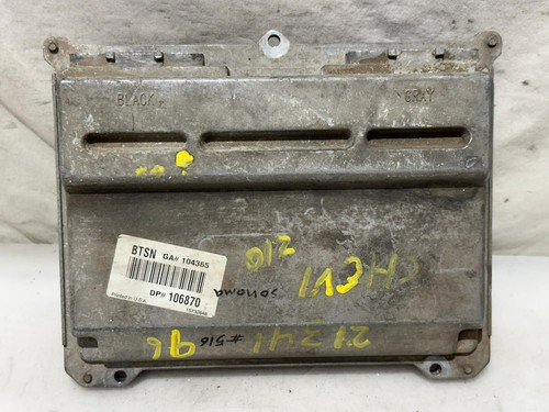 1996 Chevy S10 ECU Engine Control Computer Module  16215830 BTSN - Picture 7 of 7
