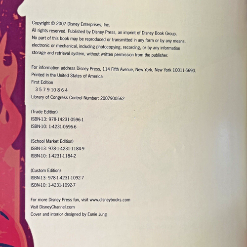 Disney High School Musical East High Yearbook Y2K Disney Channel Disney Books - Picture 4 of 9