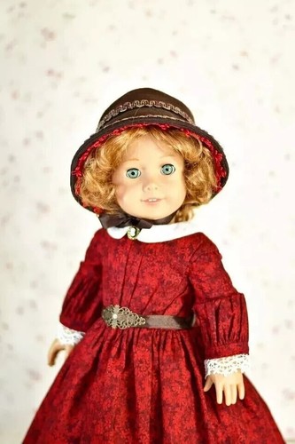 American Girl 18 Inch Doll Clothes Pattern Dress Little Women Civil War Gown - Picture 7 of 9