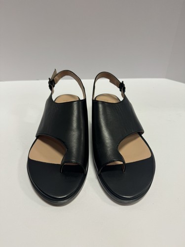 Naturalizer Womens Emma Slingback Sandal Black Leather Size 7.5N - Picture 3 of 6