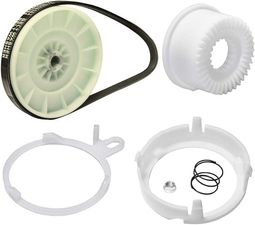 Premium W10721967 Washer Pulley Kit & W10006384 Belt - Multi-Model Compatibility - Picture 3 of 9