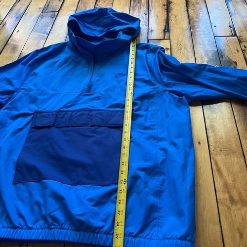 Nike Herren XL Sportswear Anorak Jacke Blau Windbreaker Jacke DA0011-403 Kapuze - Bild 8 von 12