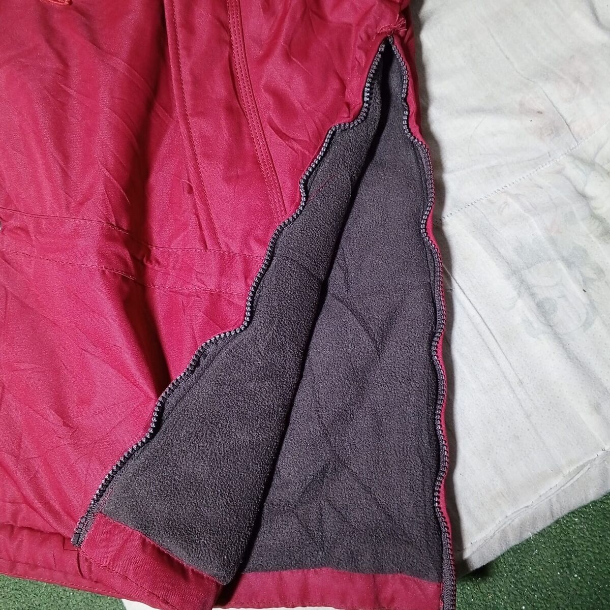 Vintage 90s 00s Red Napapijri Pullover Stitched Spellout Vintage 90s 00s Red Napapijri Pullover Stitched Spellout