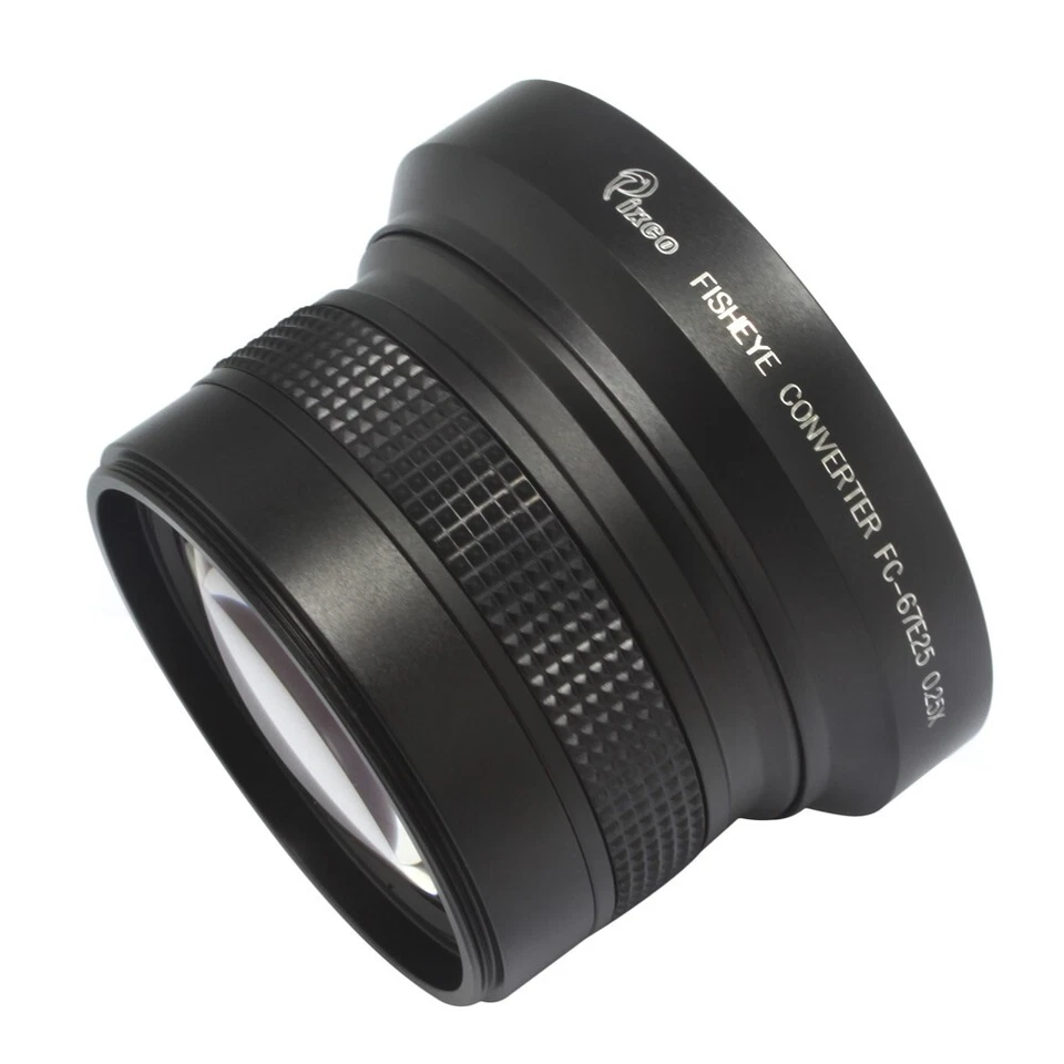 67mm 0.45X 52mm 0.25X Fisheye Wide Angle Lens For Canon Nikon Pentax Camera - Image 4 of 4