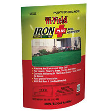 Iron Plus Soil Acidifier 11-0-0 ( 25 LB ) Corrects Yellowing of Plants and Grass 2.20 per gallon