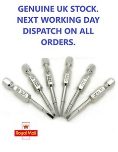 6Pieces Magnetic Triangle Head Screwdriver Bits S2 Steel 1/4 Hex Shank 50mm 6Pieces Magnetic Triangle Head Screwdriver Bits S2 Steel 1/4 Hex Shank 50mm