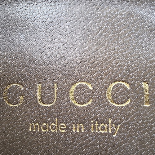 GUCCI Suede T-Strap Sandal Heel Pump Brown Beige Taupe Gr. 39 EU / 8 US - Bild 11 von 13