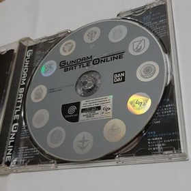 Bandai 2001 GUNDAM BATTLE ONLINE Sega DREAMCAST DC Used Japanese Retro Game Rare