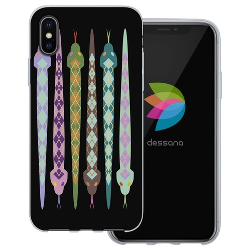 dessana Tiere Abstrakt Schutz Hülle Case Handy Tasche passend für Apple - Picture 10 of 14