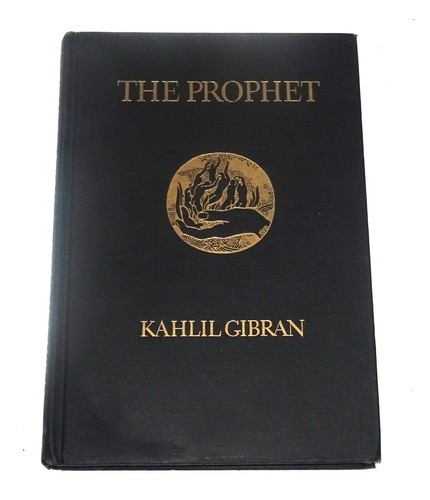 The Prophet by Kahlil Gibran (Hardcover) 60th Printing 1958 Vintage Borzoi Book - Foto 4 di 21