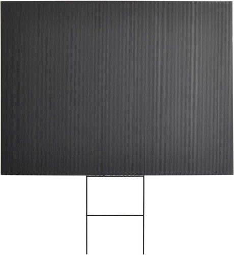 Customizable 8-Pack Black Plastic Sheets 18x24 for Celebrations & Sales - Picture 8 of 10