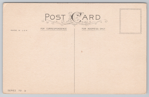 To Greet You Humming Bird Flowers Geese River House Antique Postcard c. 1910s - Picture 2 of 4