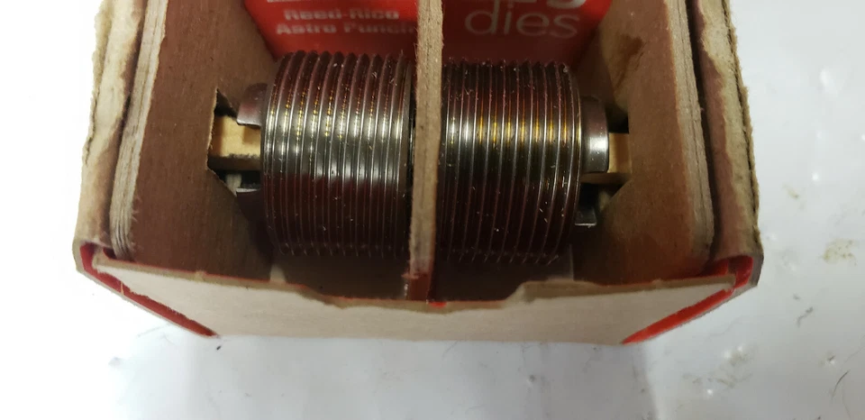 (2) Reed 1084395 B10 C-1 M14x1.50 ISO Tangential Thread Roll Dies. NEW in Box. - Image 3 of 3