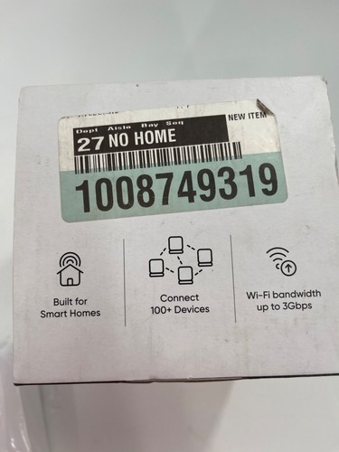 Wyze Mesh Router Wi-Fi 6 AX3000 Dual-Band System 2-Pack Open Box NEW - Afbeelding 3 van 7