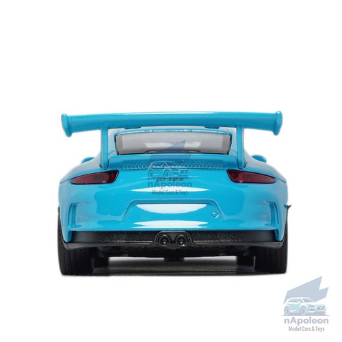 1:36 Porsche 911 GT3 RS Model Car Alloy Diecast Toy Vehicle Collection Gift Blue - Picture 9 of 12