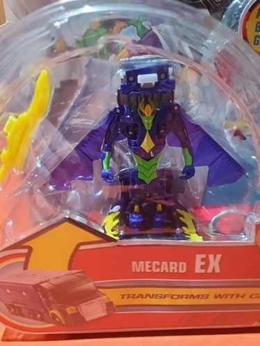 Mecard Jumbo Series EX Transforming Robot Figure w/ Card Mattel Action Figure - Picture 4 of 7