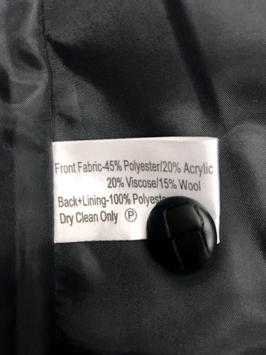Nuevo Formal Para hombres Lana Tweed Mezcla Calce Ajustado Chaleco Chaleco Solo Negro Gris - Imagen 3 de 6