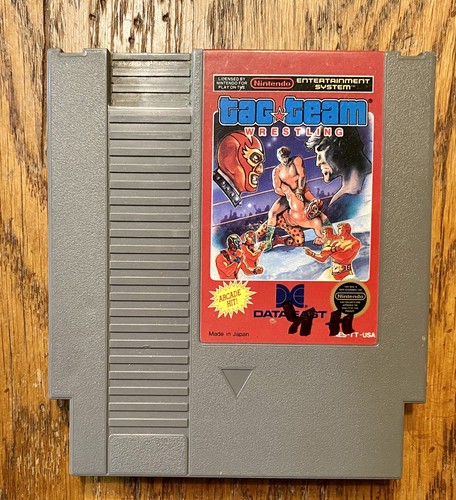 Tag Team Wrestling - Nintendo NES Game Authentic - Picture 2 of 3