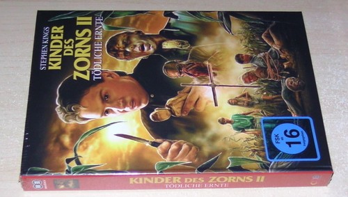 KINDER DES ZORNS TEIL 2 TÖTLICHE ERNTE UNCUT LIMITIERTES MEDIABOOKS BLU RAY NEU - Imagen 4 de 6