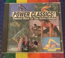 POWER CLASSICS! VOLUME 10 MUSIC CD, CLASSICAL MUSIC FOR ACTIVE LIFESTYLE, 10 TR