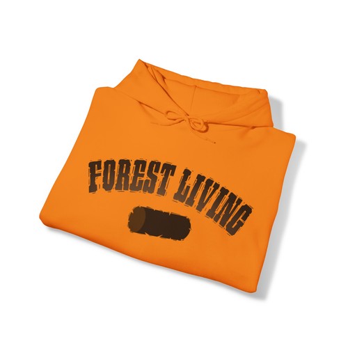 Sudadera con capucha unisex de mezcla pesada "Forest Living" para aventuras al aire libre - Imagen 60 de 109