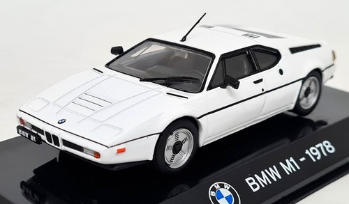 Altaya 1/43 - BMW M1 1978 White Diecast model Sports car - Picture 3 of 5